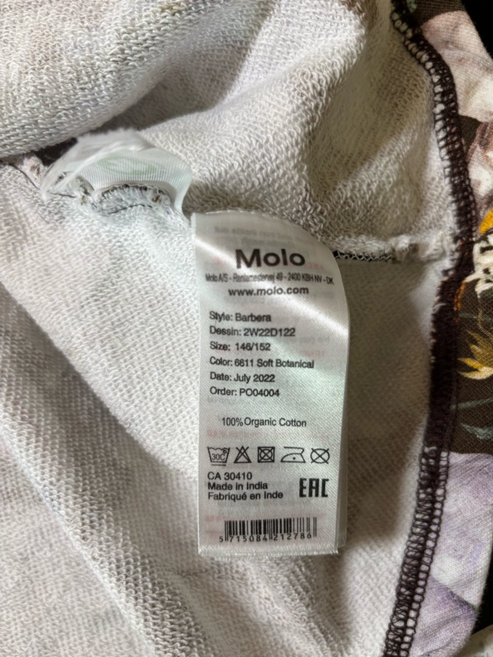 Molo Brown Floral-Print Mini Skirt View 4